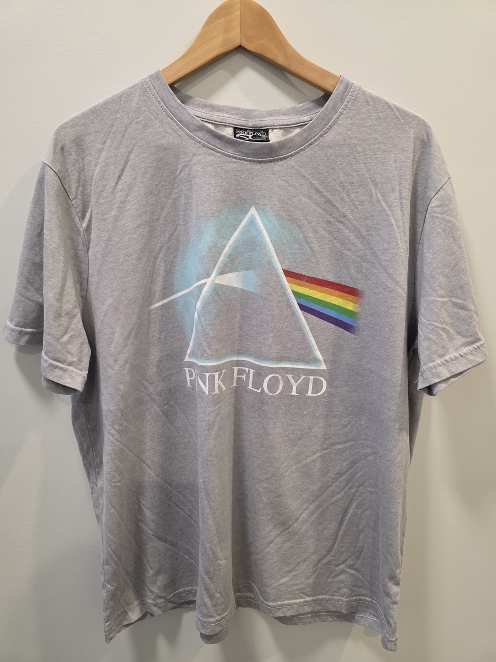 Pink Floyd 50th Anniversary Dark Side of the Moon Tour Graphic Tee XL Gray